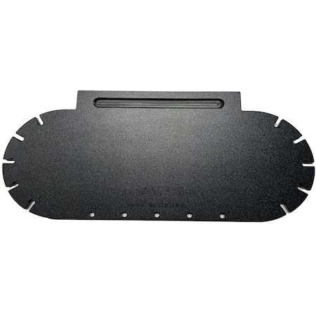 Trapski Oval Golf Rack Shelf for Golf Bag Base Unit Model, Black GOLF-OSHELF-BLK